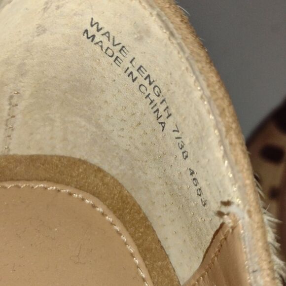 Chinese laundry leopard cheetah animal print w platforms high heel - Picture 13 of 14